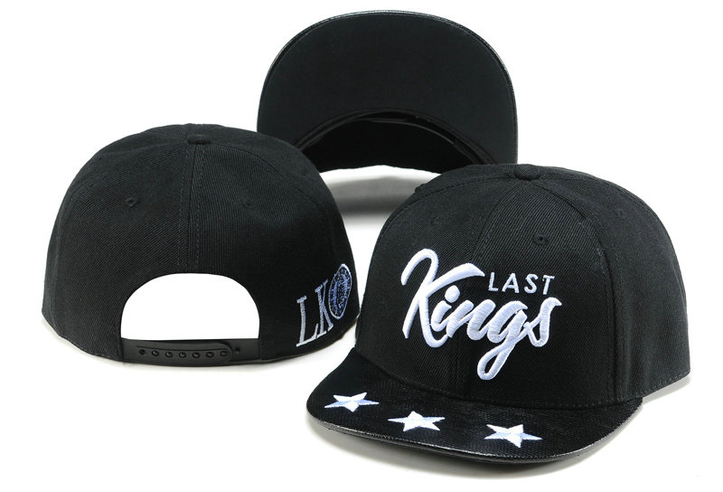 Last Kings Black Snapback Hat TY 1